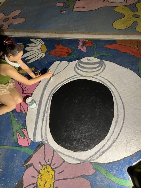 Painting my Senior Parking Spot